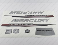 Mercury 30HP Four Stroke 2013-2017 Outboard Decal Kit